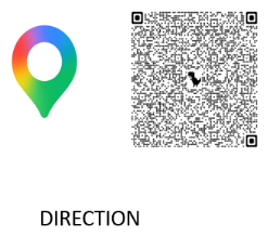 Google Maps Directions QR - ORTHOS at Krsnaa Diagnostics Seawoods